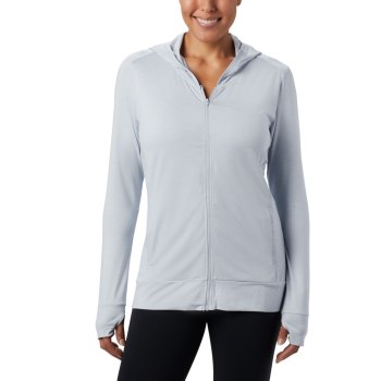 Columbia Place To Place II Full Zip, Sudaderas Con Capucha Grises Para Mujer | 163958-GRH